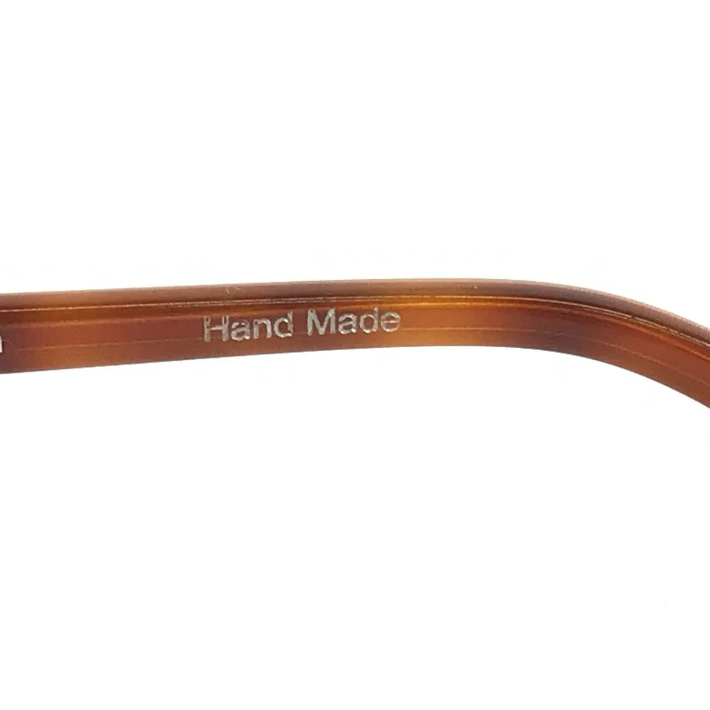 BOZ Eyeglasses Frames VIM 6060 Orange Cracked Earth Pattern Crystals 52-18-135